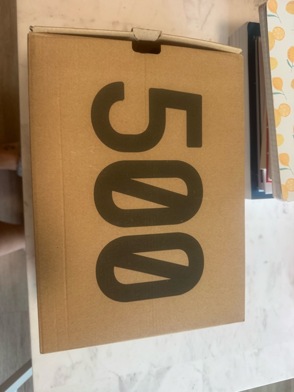 adidas yeezy 500 White/Light Gray Athletic Sneakers